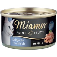 Miamor Feine Filets Skipjack-Thunfisch in Jelly 100g (Menge: 24 je Bestelleinheit)