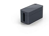 Durable Kabelbox Cavoline Box S (für 3-fach Steckdosenleiste, mit Gummifüßen, 246 x 116 x 128 mm (B x H x T)) graphit , 503537