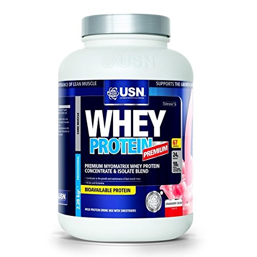 USN Whey Protein Premium Strawberry Cream 2.28kg