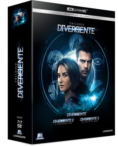 Divergente - trilogie 4k ultra hd [Blu-ray] [FR Import]