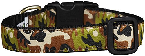 Up Country CAM-C-S Camo Hundehalsband, Schmal 5/8 inch, S