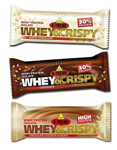 Inko X-Treme Whey & Crispy 24 x 50g Riegel (Mix-Box)