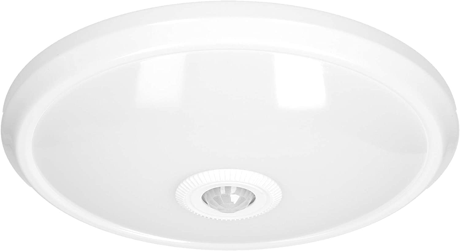 Adviti Zonda Lampe Mit Bewegungsmelder Innen IP20 4000K opales Polycarbonat, weiß (12W mit akku)