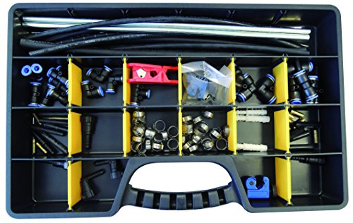 Kunzer 7KLR117 Kraftstoffleitungs-Reparaturset, 116-teilig im Kunststoffkoffer