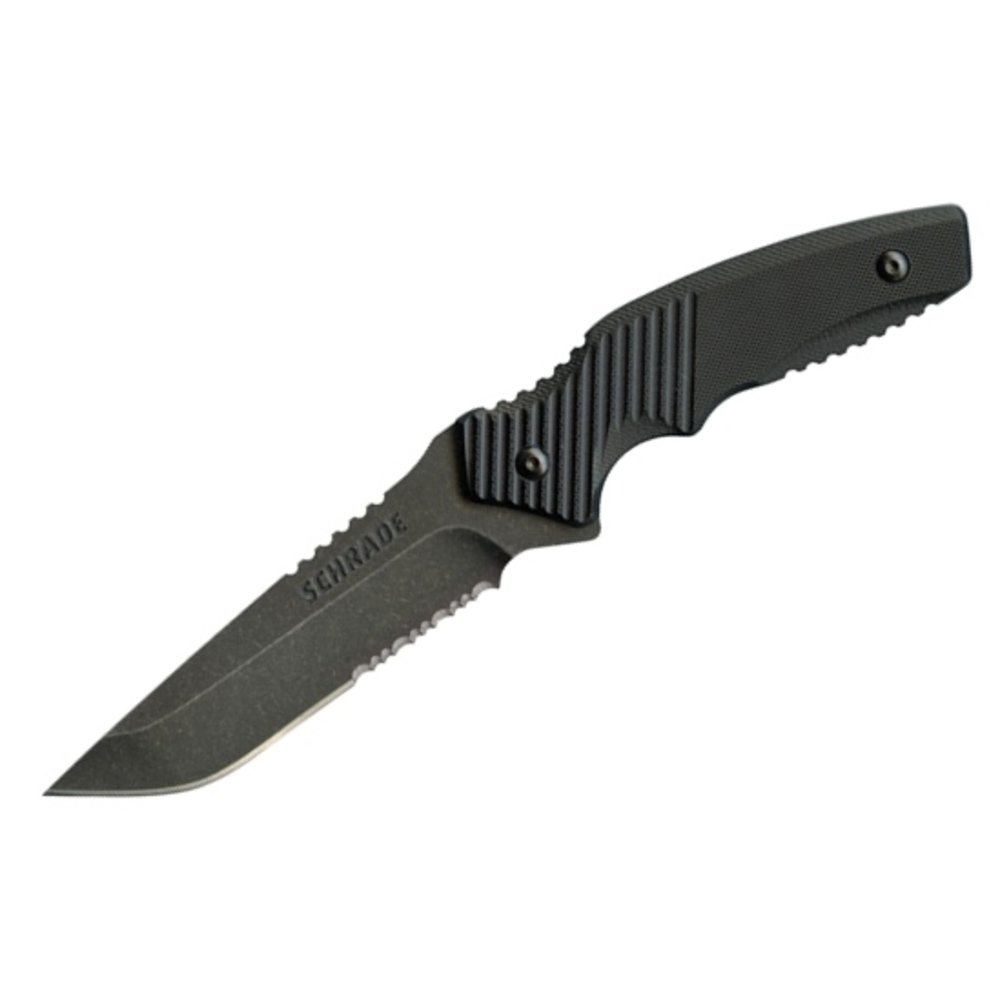 Partially Serrated Fixed Blade HC SS