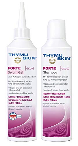 Thymuskin Forte Set, 1er Pack (1 X 100 Ml Shampoo & 1 X 100ml Serum)