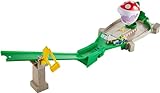 Hot Wheels GHK15 - Mario Kart Mario Rundkurs Rennbahn Trackset Lite inkl. 1 Spielzeugauto, Spielzeug ab 5 Jahren