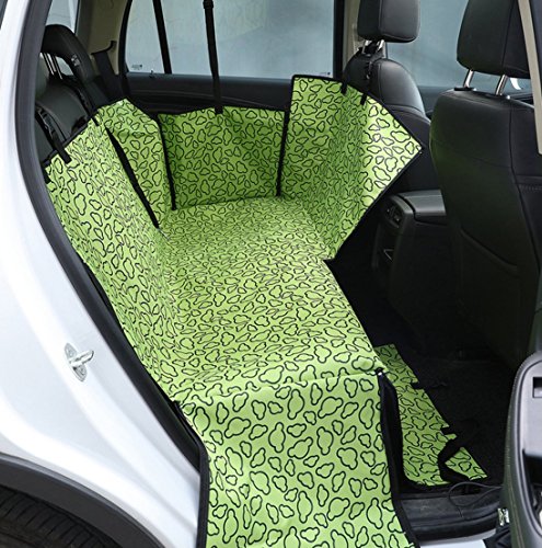 Yiyida Sitzbezug des Autos für Haustier, Yiyida Verschleißfester Bezug des Hintersitzes für Haustier, ausgerüstet mit Anker und rutschfestem Gummibodenbezug