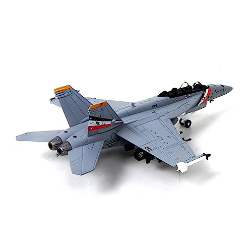 VaizA Flugzeuge Outdoor Toy 1:100 Für F18 Hornet Militärdruckguss-Kampfflugzeug-Modell, Spielzeugsammlung, Geschenk