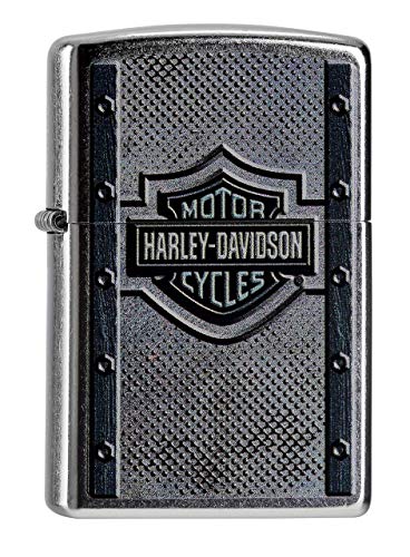 Zippo 207 Harley Davidson Metal Feuerzeug, Messing