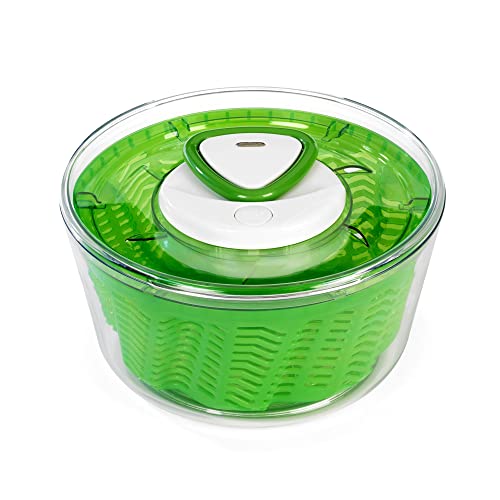 Zyliss E940011 Easy Spin 2 Salad Spinner - Small Green Salatschleuder, Kunststoff