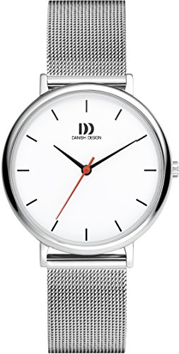 Danish Design Damen Analog Quarz Uhr mit Edelstahl Armband IV62Q1190
