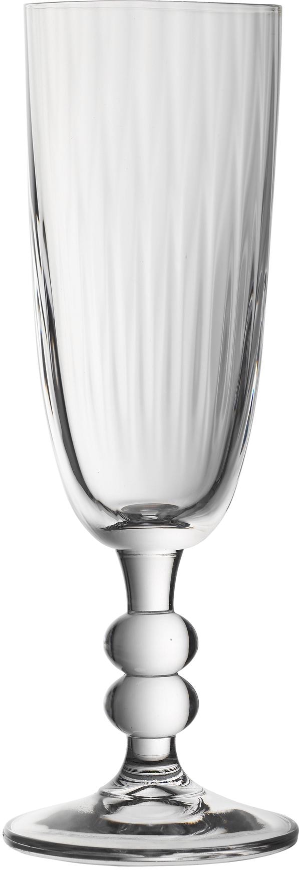 BOHEMIA SELECTION Gläser-Set New England, (Set, 6 tlg.), für Sekt, 180 ml, 6-teilig