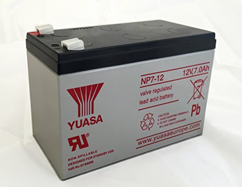 NP7-12 12v 7Ah 20HR Yuasa Lead Acid Rechargeable Battery NP6-12 by Yuasa