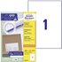 Avery-Zweckform 3478-200 Universal-Etiketten 210 x 297mm Papier Weiß 200 St. Permanent haftend Farb