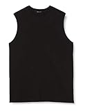 Schiesser Herren Shirt 0/0 Arm (Doppelpack) Unterhemd, Schwarz (000-schwarz), XXL