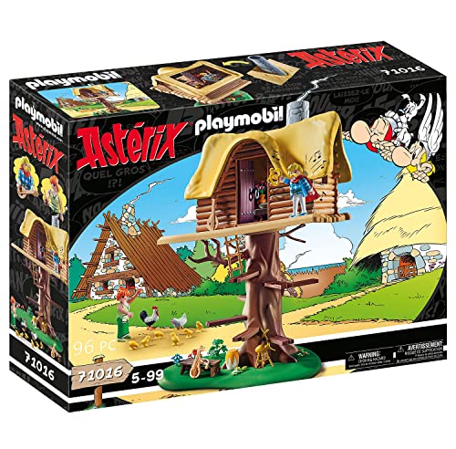 PLAYMOBIL Asterix: Troubadix mit Baumhaus