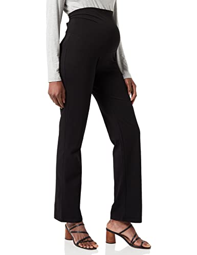 Esprit Maternity Damen Pants Jersey OTB Umstandshose, Schwarz (Black 001), 40 (Herstellergröße: L)