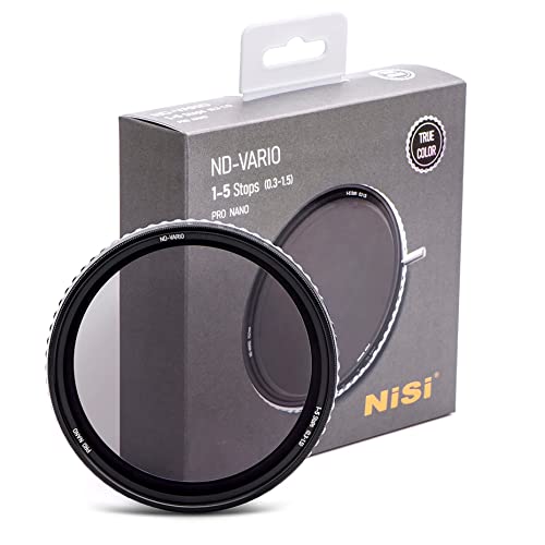 NiSi 46mm True Color 1-5 Blenden ND-Vario Variabler ND Filter (ND2-ND32)