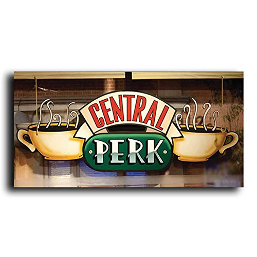 Guying Art Central Perk Cafe Friends TV Show Leinwand Malerei Poster und Drucke Skandinavische Wandkunst Bild für Wohnzimmer Dekor 40x80cm Rahmenlos