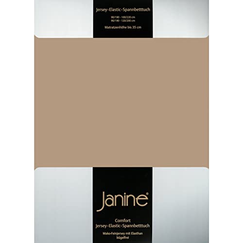 Spannbettlaken Elastic-Jersey Janine