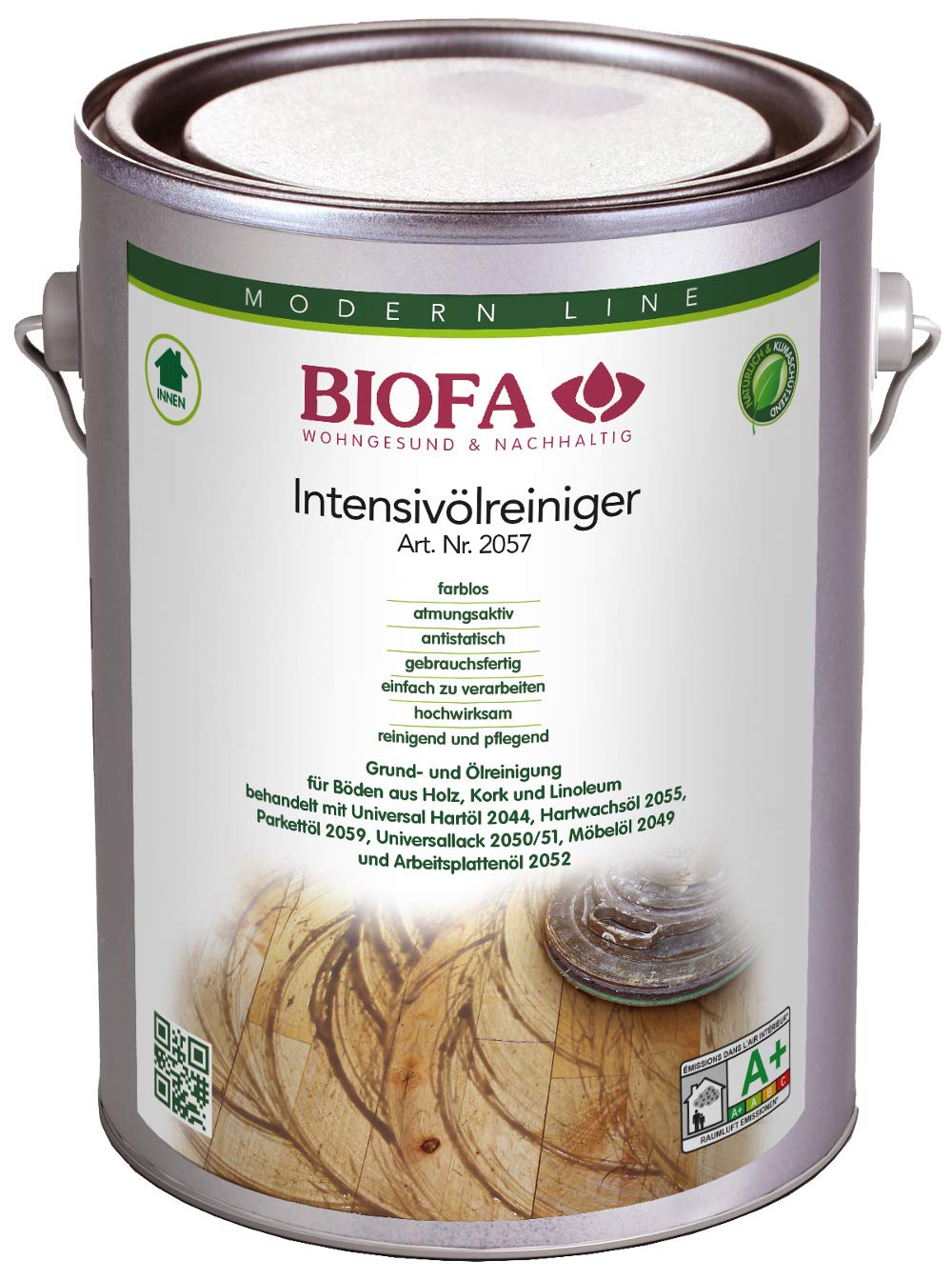 Biofa Intensivölreiniger 2,5 l |Holzbodenreiniger | Parkettpflege | Parkettreiniger
