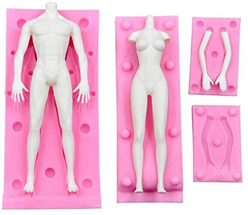 3D-Silikonform, Modelliermasse, Modell, weibliche Brust, Körperform, Kuchendekoration, Form (weiblich und männlich)