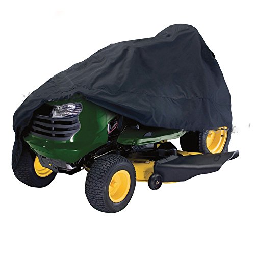HOMYY Abdeckung für Rasenmäher, strapazierfähig, wasserdicht, Oxford-Gewebe, UV-Schutz, langlebig, 210D, staubdicht, für Garten und Außenbereich