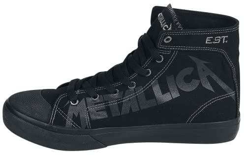 Metallica EMP Signature Collection Unisex Sneaker high grau/schwarz EU39 Textil Band-Merch, Bands
