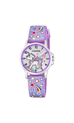 Calypso Watches Unisex Kinder Analog Quarz Uhr mit Plastik Armband K5776/6