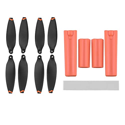 GreeSafety Drohnenzubehör Landing Gear Propeller Für FIMI X8 Mini Drohne Höhe Extended Leg Protector Light Weight Wing Fans Spare Parts Drone Accessory ( Color : Orange set )
