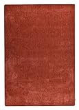 Cozy | Teppich aus 100% Polyester | handgetuftet | Größe: 85 x 155 cm | Farbe: Rust | Tom Tailor |