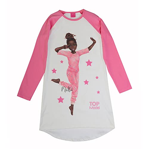 Top Model Mädchen Nachthemd mit Malia 98857 rosa, Größe 128, 8 Jahre