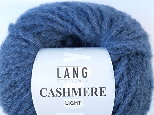 LANG YARNS Cashmere Light - Farbe: Jeans Dunkel (0034) - 25 g / ca. 85 m Wolle