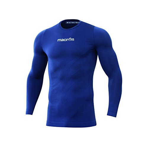 Macron Kompressionsshirt mit Langen Ärmeln T-Shirt, blau, XL