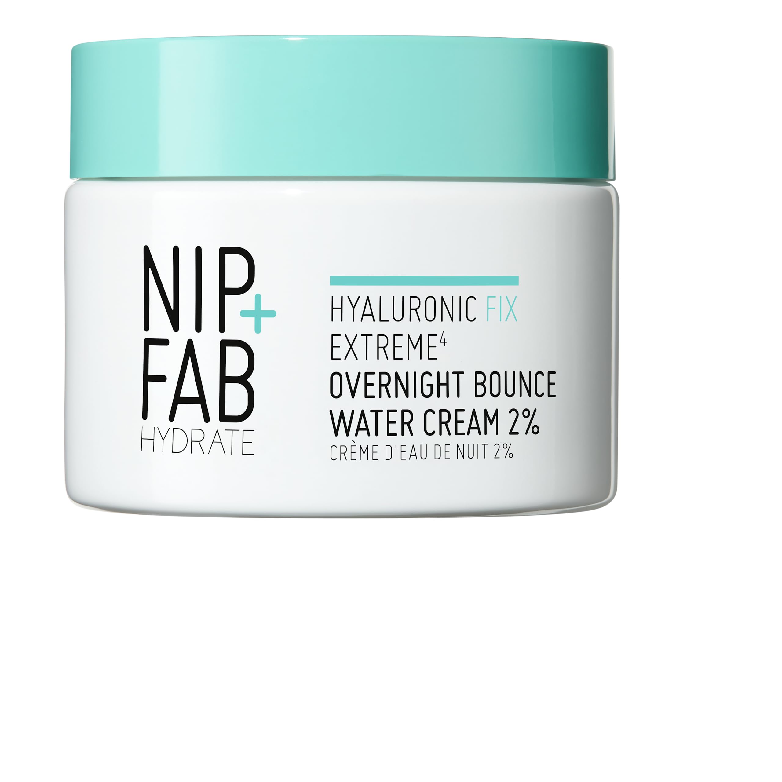 Nip+Fab Hyaluronic Fix Extreme 4 Refreeze Night Cream 50ml | Hydrating | Smooths pores, Fine Lines and Wrinkles | Prevents Moisture Loss