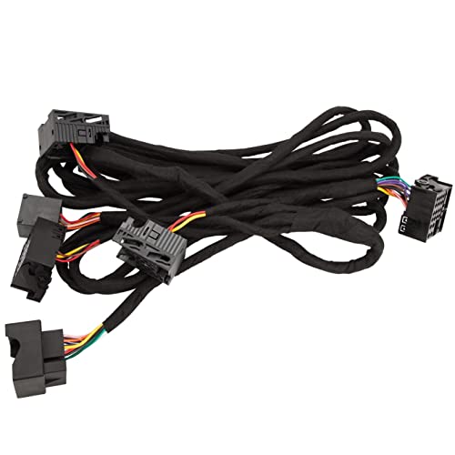 XTRONS 6 Meter extra Lange ISO-Kabelbaum geeignet für BMW Head-Unit mit Quadlock-Anschluss ISO Wiring Harness for BMW Suitable for Head Unit with Quadlock Connection