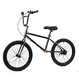Laufräder Laufrad Erwachsene Kein Pedal Groß Laufrad - Fahrräder Mit 50cm (20 Zoll) Luftreifen, Verstellbarer Sitz und Fußstütze, Schwarz
