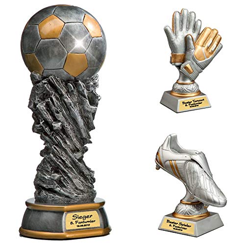 JSSC Neugart GmbH Pokalserie: Weltpokal, Siegerpokal, Bester Spieler, Bester Torwart, Kanone für Fußball (Serie B, kleine Pokale)