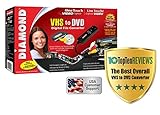 Diamant VC500 Adapterkabel zum Überspielen von VHS-Videos auf DVD, USB 2.0, für Win7, Win8 & Win10