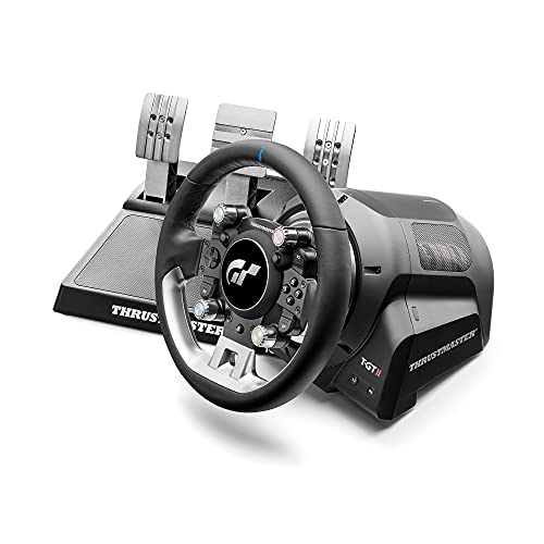 Thrustmaster T-GT II Racing Wheel - Offiziell PlayStation 5 und Gran Turismo lizenziert - PS5 / PS4 / PC - UK Version