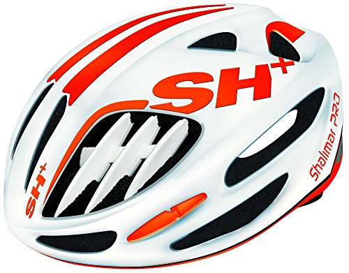 H&S SH bh173841000ws1214, Helm Fahrrad Herren, Weiß/Orange Matt, 53 – 57