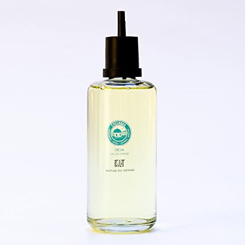 Eau de Parfum Natural Irida Cyclades Nachfüllpack 200 ml – FiiLiT parfum du voyage – holzfarben Bernstein