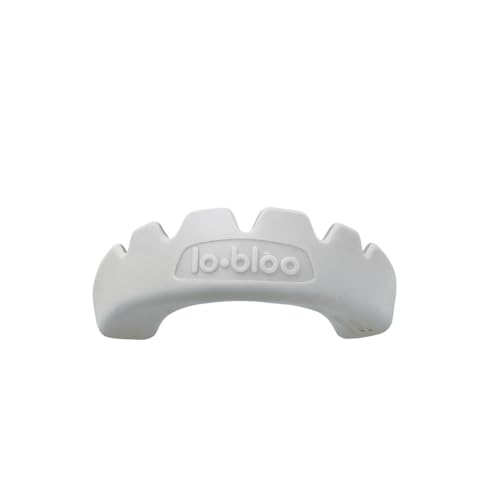 lobloo PRO-FIT Patent Pending, Professional Dual-Density impressionless Mouthguard for High Contact Sports as MMA, Hockey, Football, Rugby. Medium 10-13yrs, Ivory