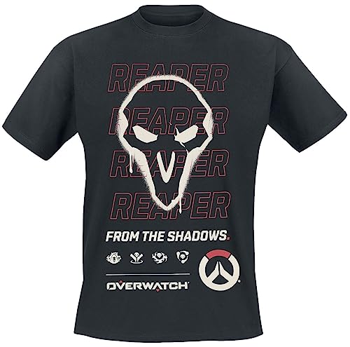 Overwatch Reaper Männer T-Shirt schwarz L