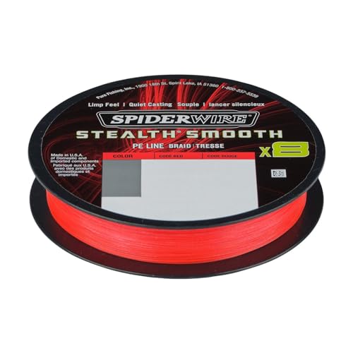 Spiderwire Stealth Smooth X8 Red 300 m 0,23 mm