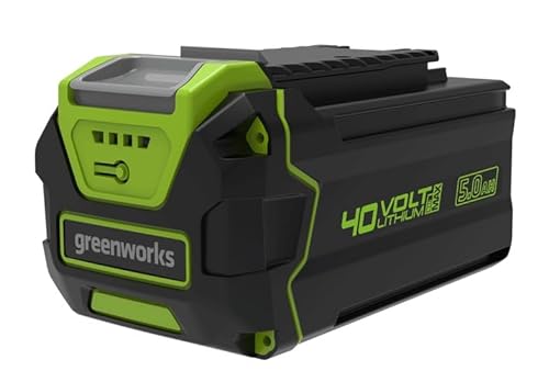 Greenworks Tools 40V 5Ah Lithium Ionen Akkus für Akku-Rasenmäher Heckenschere Heckenschere Kettensäge Laubbläser