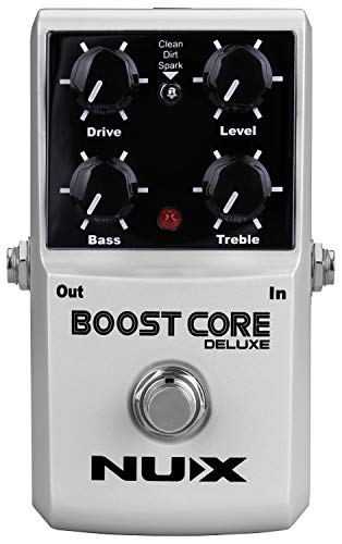 Nux Boost Core Deluxe Booster Pedal | Gitarre FX, grau