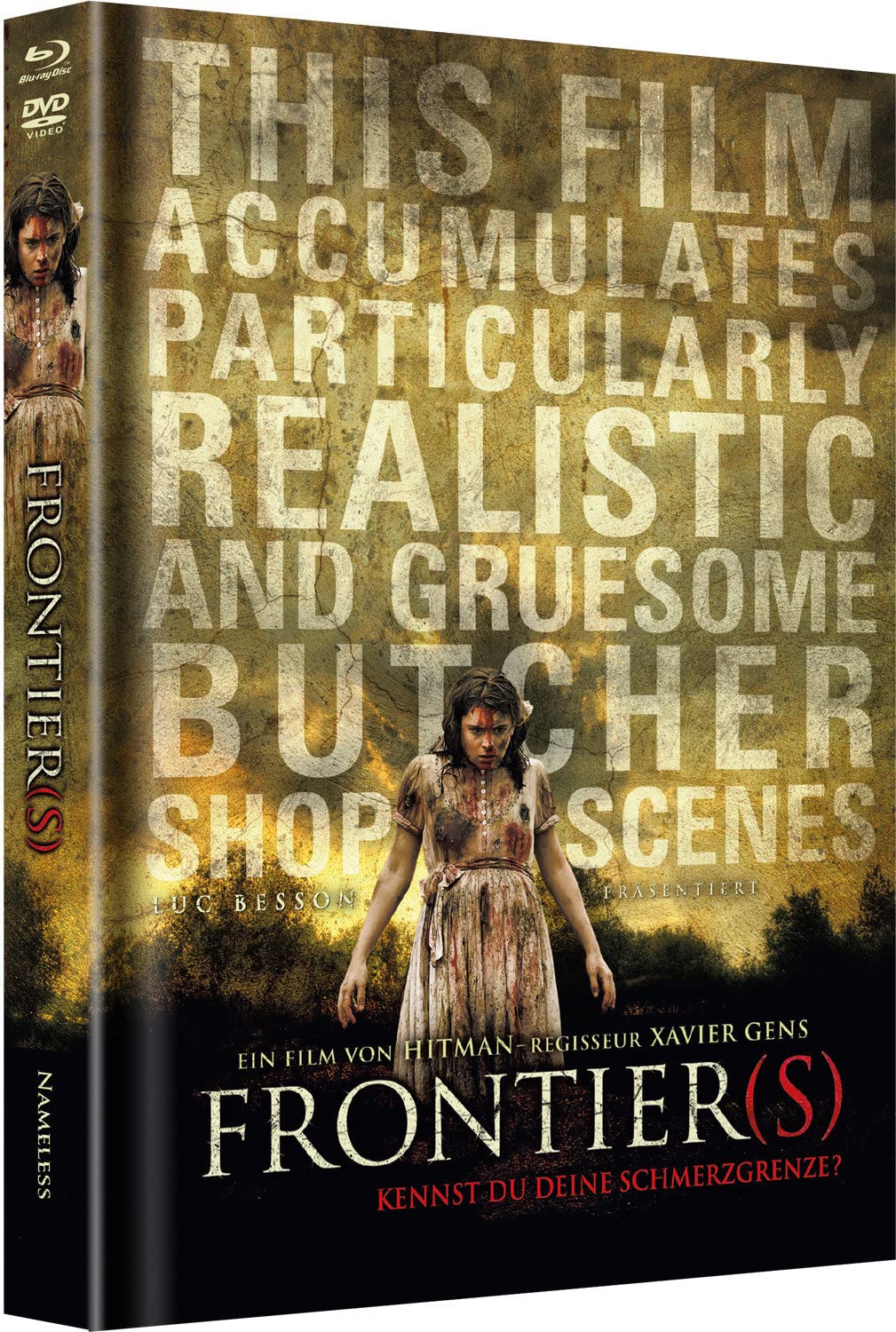 Frontiers - Mediabook wattiert - Cover D - Limited Edition auf 500 Stück (+ Bonus-DVD) [Blu-ray]