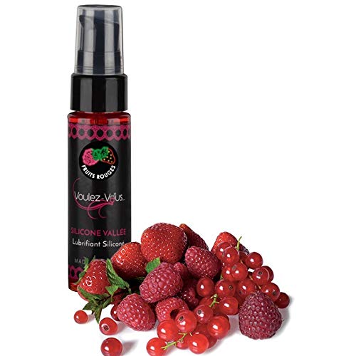 Voulez Vous – Silikon-Schmiermittel, Tal, Geschmack von roten Früchten, 35 ml